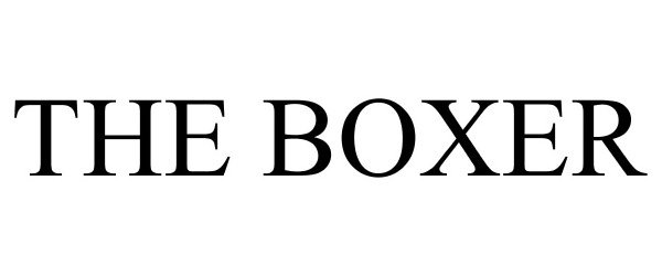 Trademark Logo THE BOXER