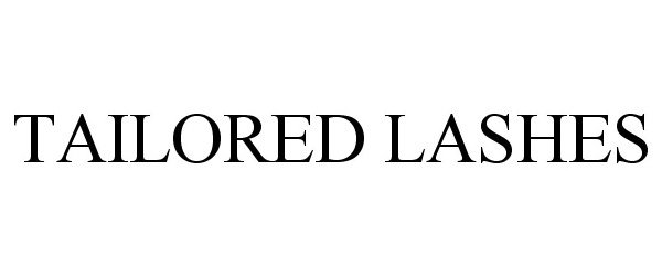 Trademark Logo TAILORED LASHES