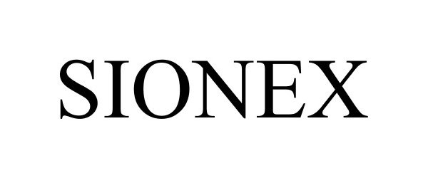  SIONEX