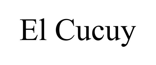 Trademark Logo EL CUCUY