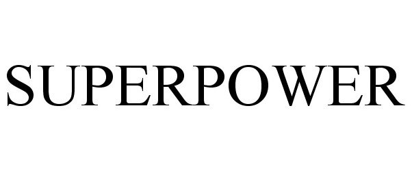 Trademark Logo SUPERPOWER