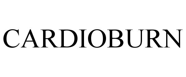 Trademark Logo CARDIOBURN