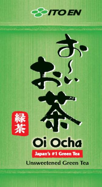  ITO EN, OI OCHA, JAPAN'S #1 GREEN TEA, AND UNSWEETENED GREEN TEA