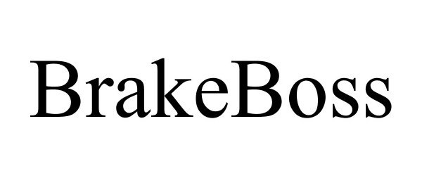 Trademark Logo BRAKEBOSS