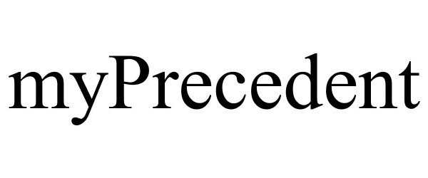 Trademark Logo MYPRECEDENT