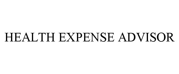  HEALTH EXPENSE ADVISOR