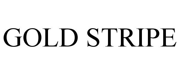 Trademark Logo GOLD STRIPE