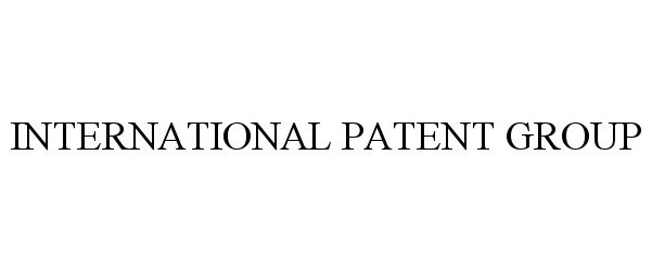  INTERNATIONAL PATENT GROUP