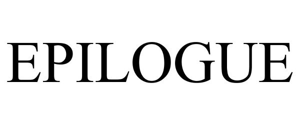 Trademark Logo EPILOGUE