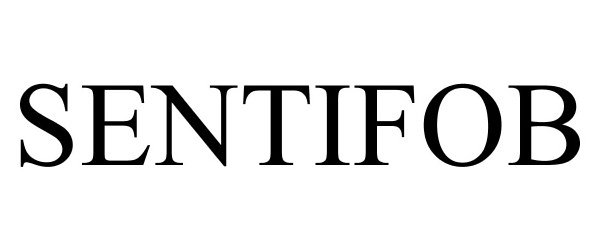 Trademark Logo SENTIFOB