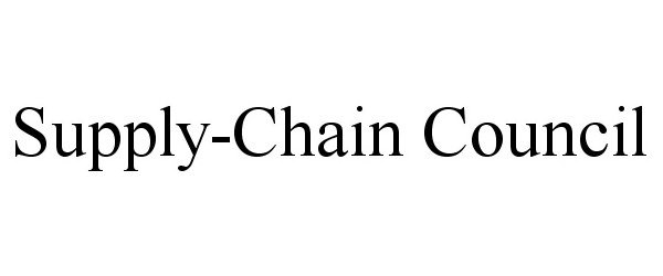  SUPPLY-CHAIN COUNCIL