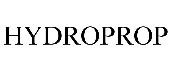 Trademark Logo HYDROPROP