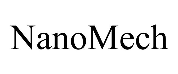 Trademark Logo NANOMECH