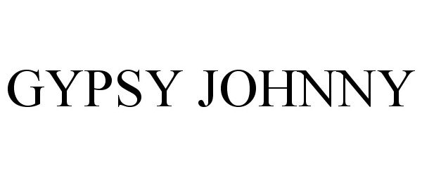 Trademark Logo GYPSY JOHNNY