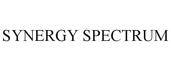 Trademark Logo SYNERGY SPECTRUM