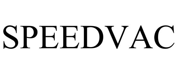Trademark Logo SPEEDVAC