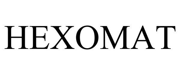 Trademark Logo HEXOMAT