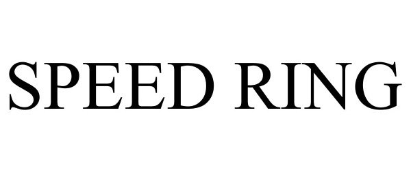 Trademark Logo SPEED RING