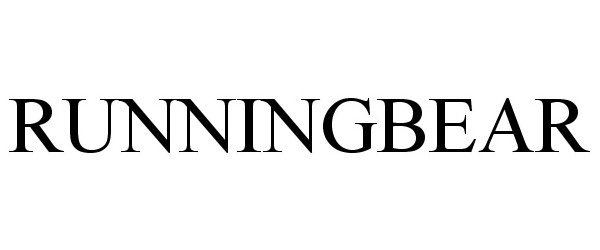 Trademark Logo RUNNINGBEAR