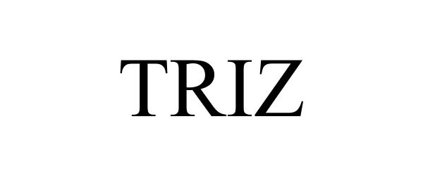 Trademark Logo TRIZ