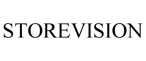 Trademark Logo STOREVISION