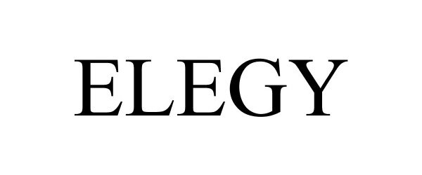 Trademark Logo ELEGY