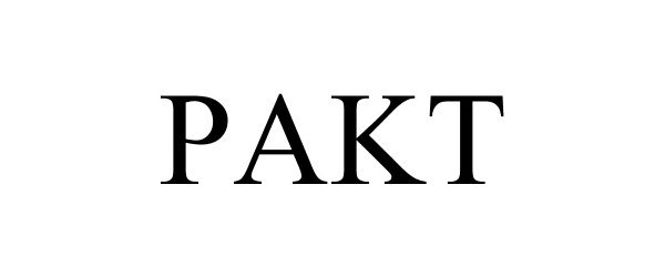 Trademark Logo PAKT