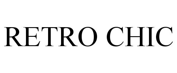 Trademark Logo RETRO CHIC