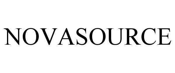 Trademark Logo NOVASOURCE