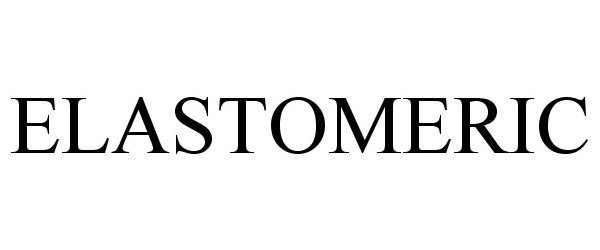 Trademark Logo ELASTOMERIC