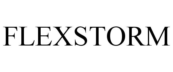 Trademark Logo FLEXSTORM