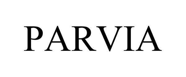 Trademark Logo PARVIA