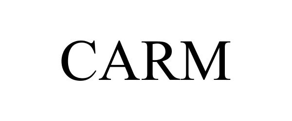 Trademark Logo CARM