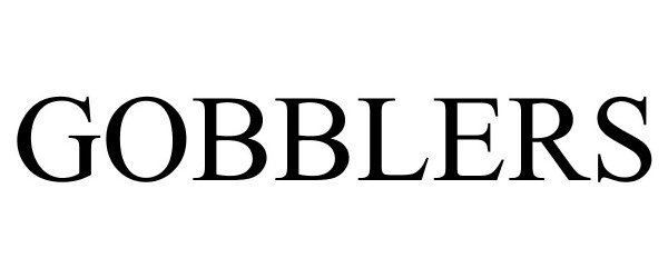 Trademark Logo GOBBLERS