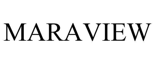 Trademark Logo MARAVIEW