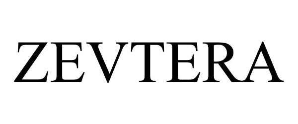 Trademark Logo ZEVTERA