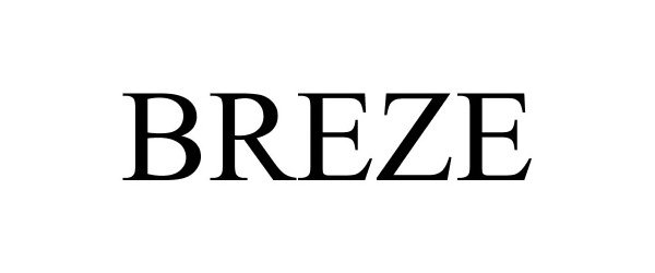 Trademark Logo BREZE