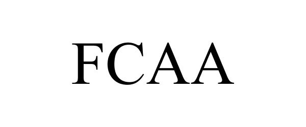 Trademark Logo FCAA