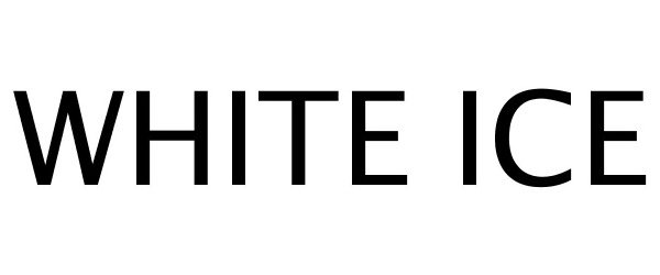 Trademark Logo WHITE ICE