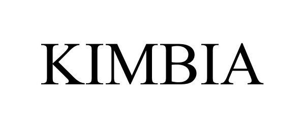 Trademark Logo KIMBIA