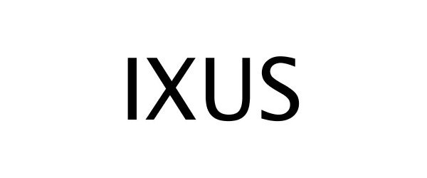 Trademark Logo IXUS