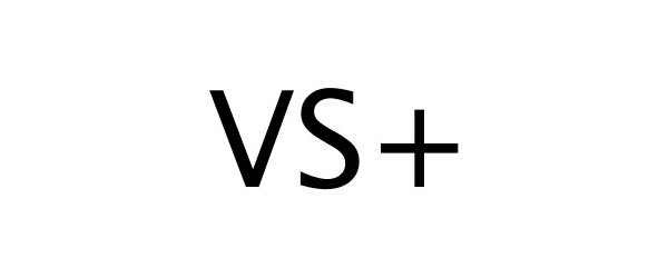 Trademark Logo VS+