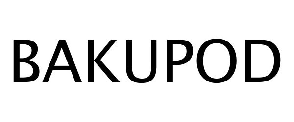 Trademark Logo BAKUPOD