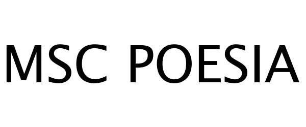  MSC POESIA