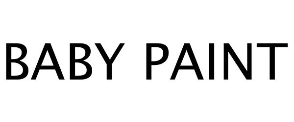 Trademark Logo BABY PAINT