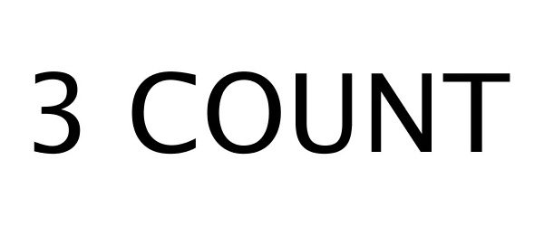 Trademark Logo 3 COUNT