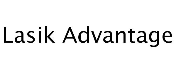 Trademark Logo LASIK ADVANTAGE