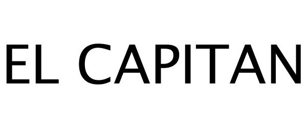 Trademark Logo EL CAPITAN