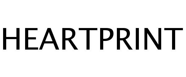 Trademark Logo HEARTPRINT