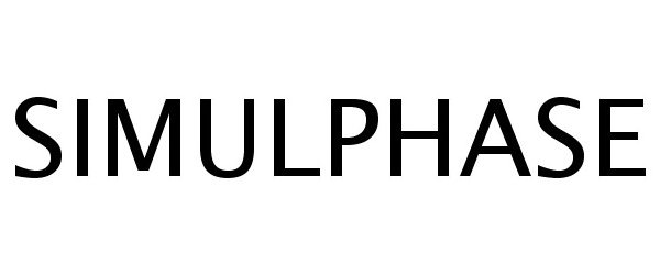 Trademark Logo SIMULPHASE